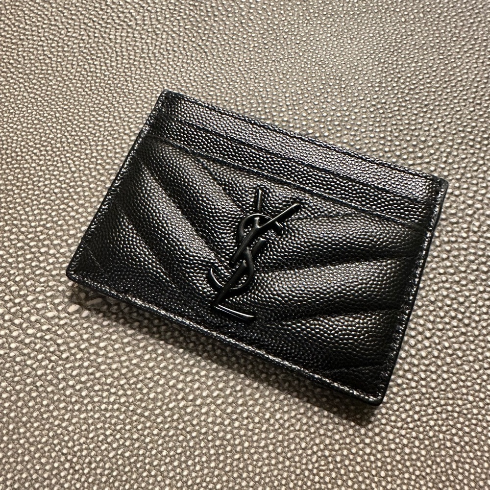 YSL card holder